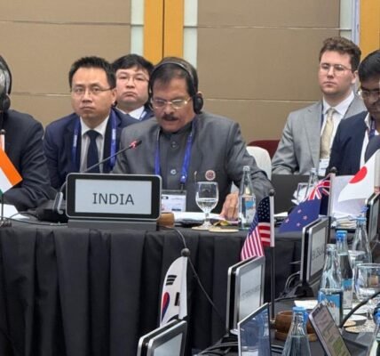 India emphasized regional energy cooperation and energy security at the Energy Ministers meeting during the 20th East Asia Summit.