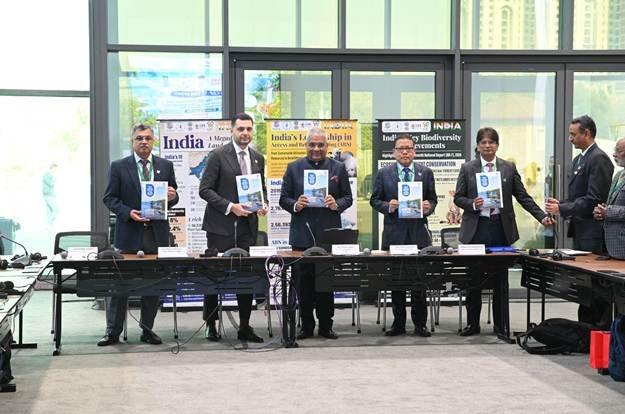 India released four key publications on biodiversity conservation, biosafety, and access and benefit-sharing at CBD COP-17 in Yerevan, Armenia.