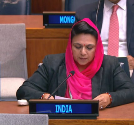 India sharply rebuked Pakistan at the United Nations for spreading lies and false rumors regarding Jammu and Kashmir.