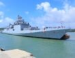 Indian Naval Ship Tarkash arrived at Mombasa, Kenya, on a goodwill visit