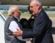 Modi and Swiss President Guy Parmelin