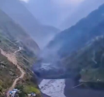 Nepal has asked people to move to safe locations after rising water levels in the Budhi Gandaki River in Gorkha district caused several houses to be washed away.