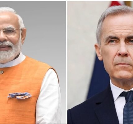 PM Modi held a warm and meaningful conversation with Canadian PM Mark Carney.