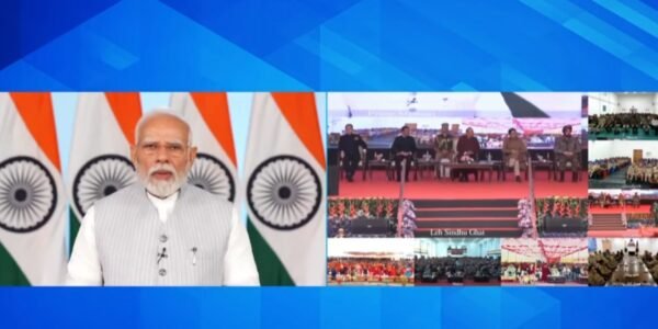 PM Modi inaugurated projects worth approximately Rs 3,350 crore in Ladakh.