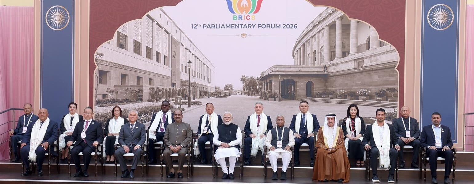 PM Modi met with the parliamentary delegations from BRICS nations