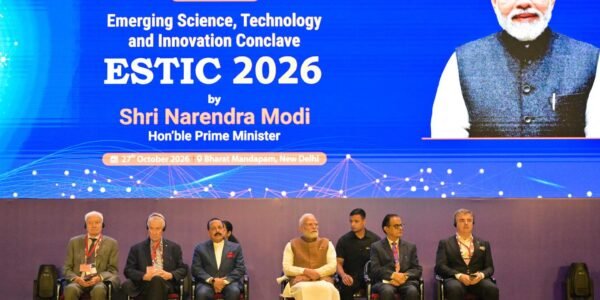 PM Narendra Modi inaugurated the Emerging Science, Technology and Innovation Conference 2026.