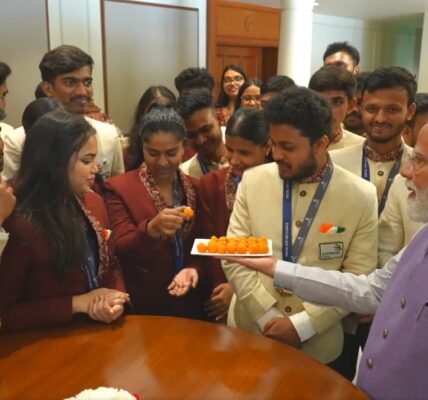 Prime Minister Modi interacted with Team India representatives at the 48th WorldSkills Competition.