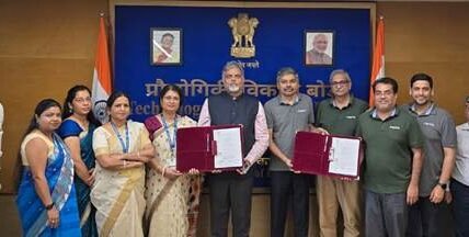 TDB-DST signed an agreement for an R&D collaboration worth ₹86 crore with Peptris to accelerate AI-based drug discovery and development.