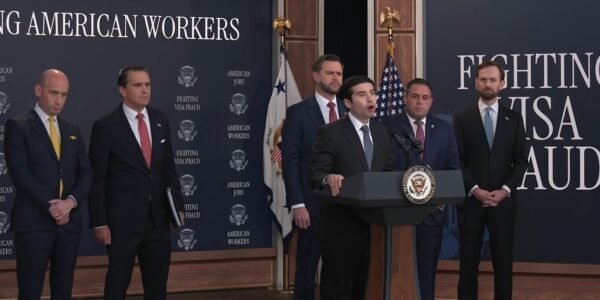 Trump administration halted the green card process for eight major technology and outsourcing companies