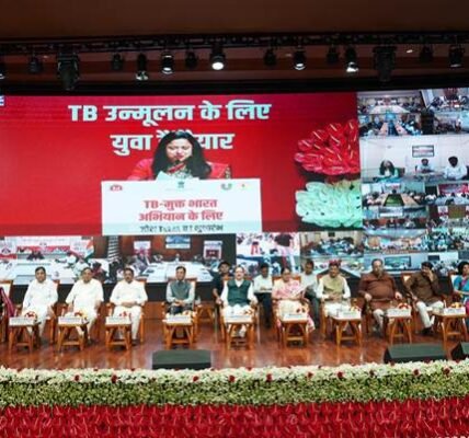 Union Health Minister JP Nadda launched Josh teams to accelerate youth-led tuberculosis elimination efforts.