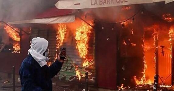 Violent clashes, widespread looting, and arson in several French cities