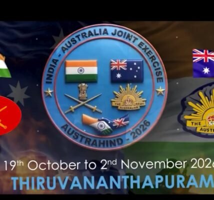 fifth edition of the joint military exercise AustraHind between India and Australia has commenced in Thiruvananthapuram