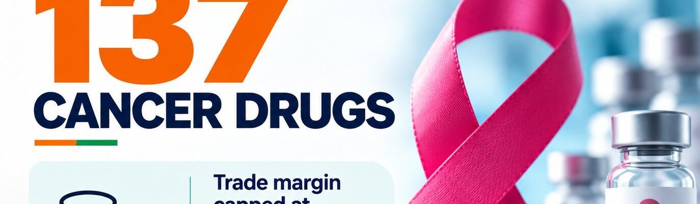 government has decided to reduce the prices of 137 medicines to provide relief to cancer patients