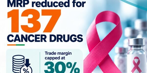 government has decided to reduce the prices of 137 medicines to provide relief to cancer patients